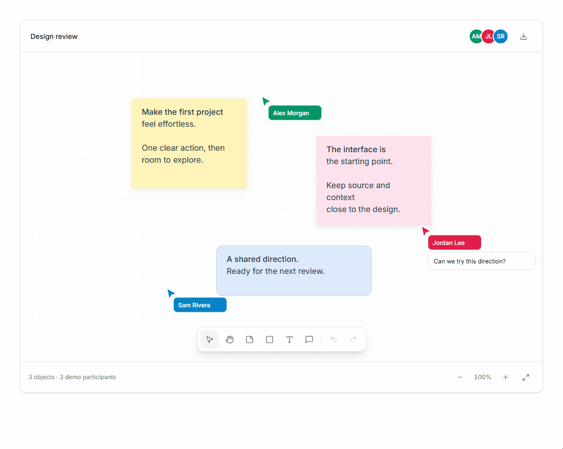 Collaborative canvas